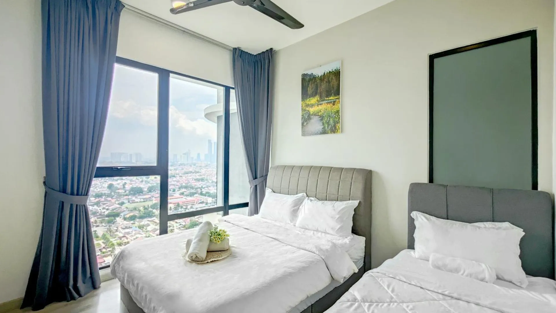 2Br Wifi, Mid Valley, Mosaic Southkey, 5-7 Pax, 7 Mins To Ciq Johor Bahru Malezya
